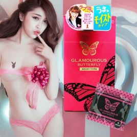Bao Cao Su Jex Glamourous Butterfly Moist Type Siêu Mỏng