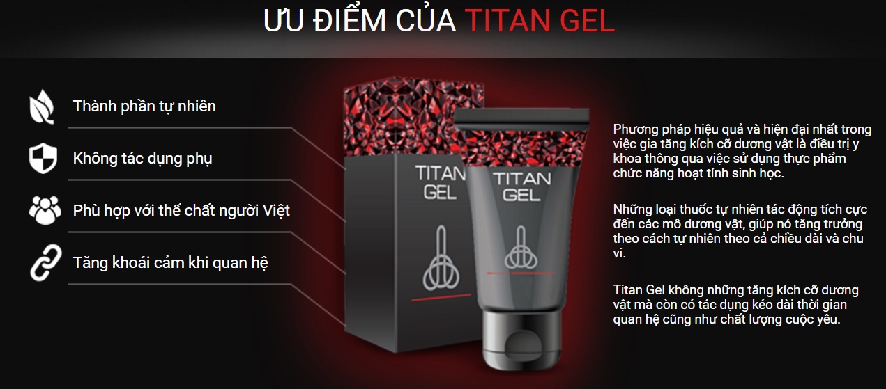 gel titan tăng kích thước dương vật tự nhiên 2