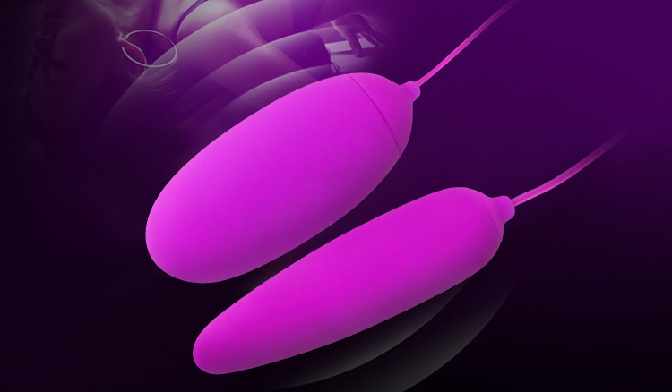 trứng rung violet sản xuất với chất liệu silicon